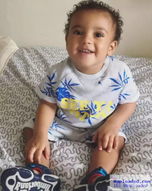 Checkout This Cute Photo Of Solidstar’s Son